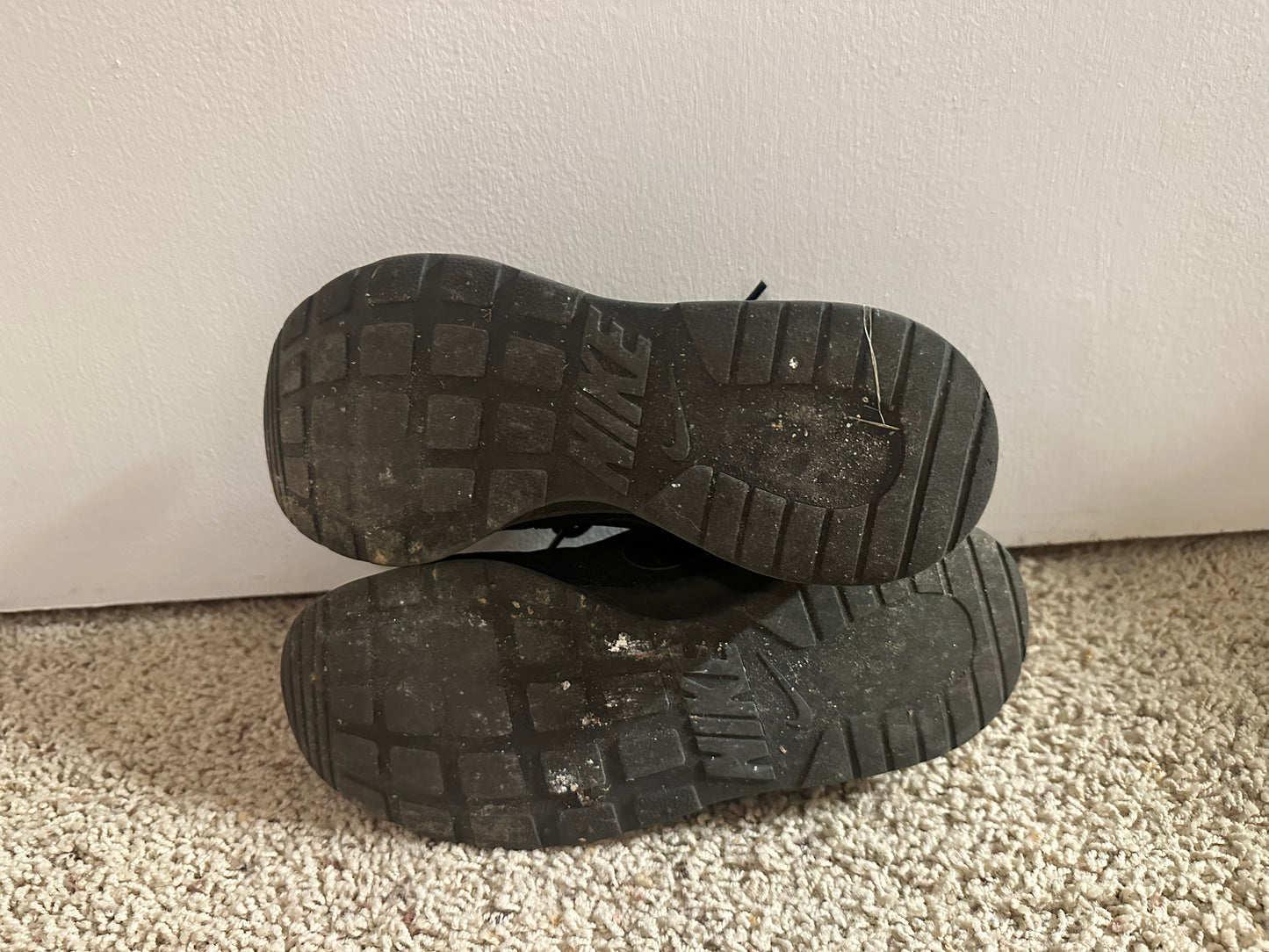 Size 7.5 black sneakers