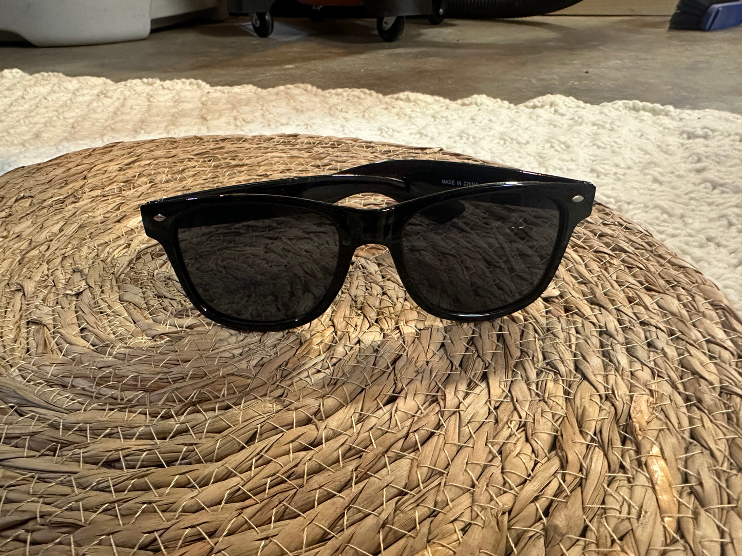 Black sunglasses