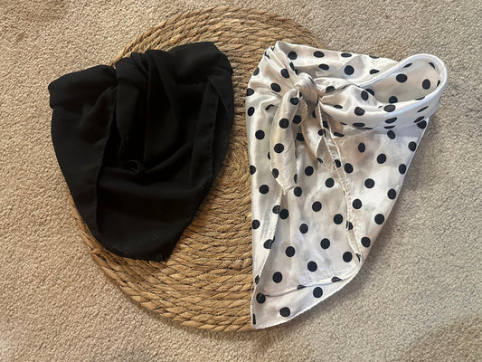 2 western scarves
