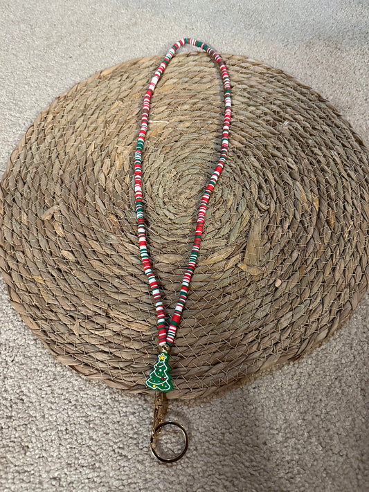 Christmas lanyard