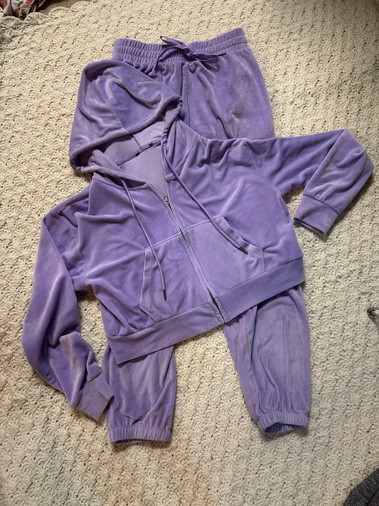 Women's medium purple jogging set