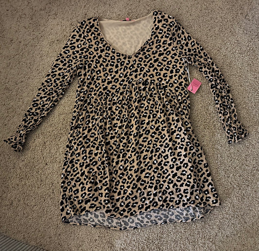 Women's medium leopard dress