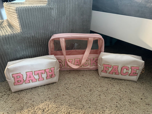 Patch letter bags