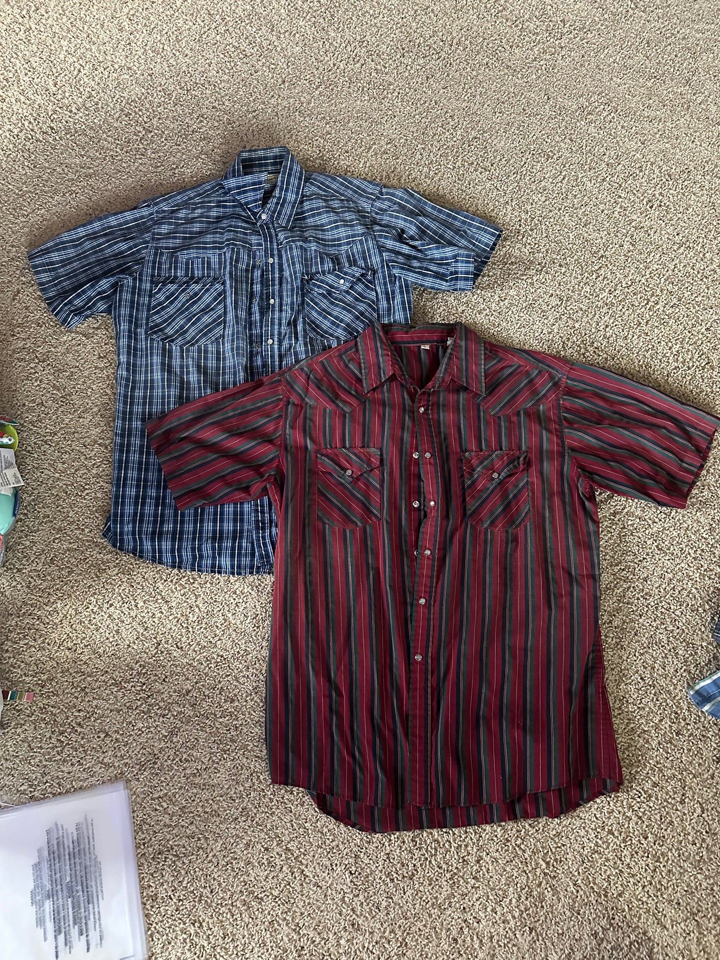 Men's large western tshirts
