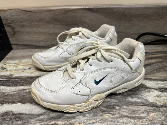 Size 7.5 white sneakers