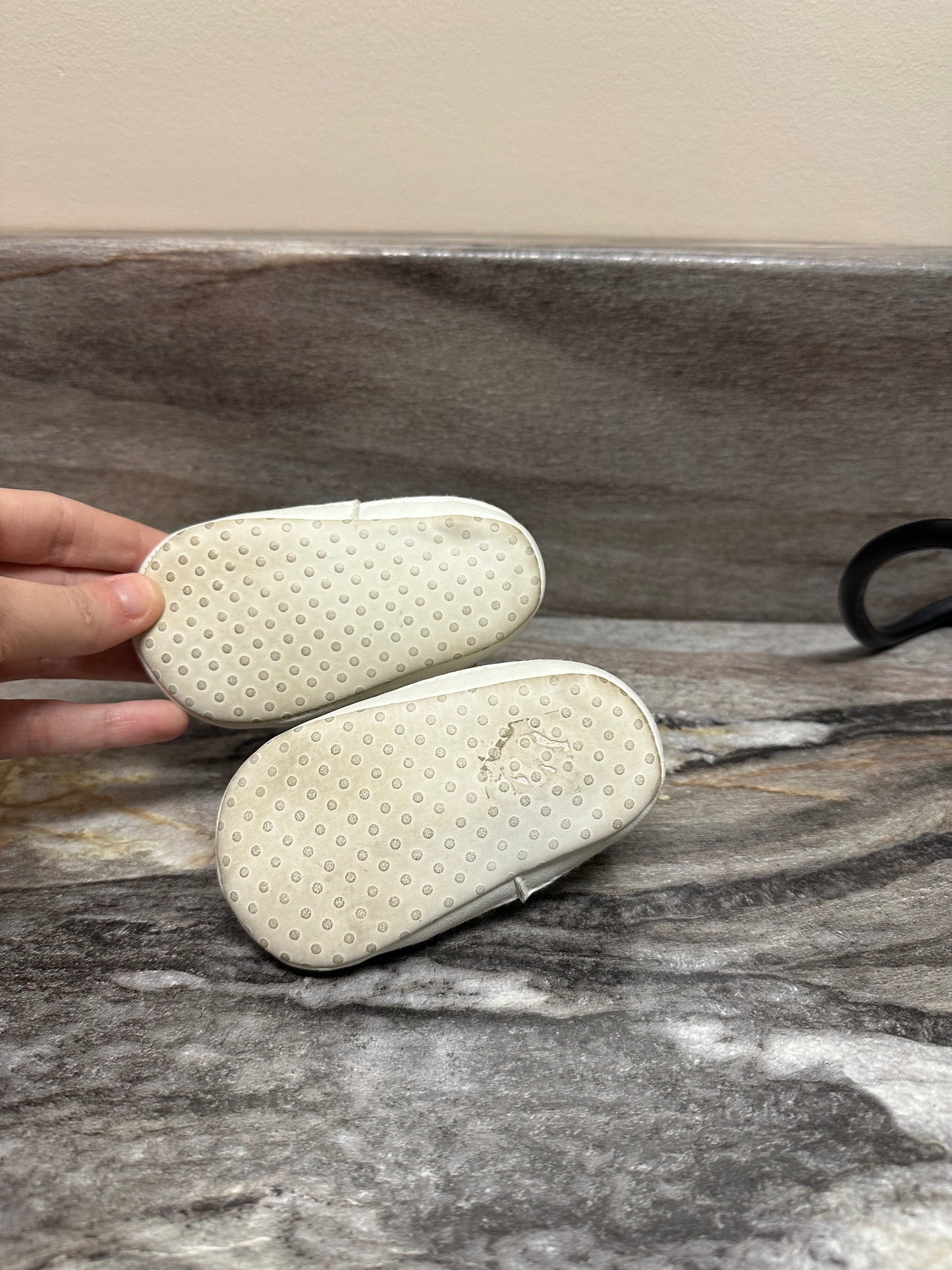 Size 1 white shoes